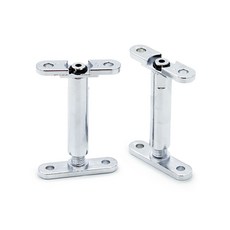 화장실 I형 받침대 칸막이 큐비클, 블랙, 1개