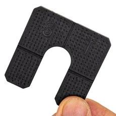 툴리고 심패드 다용도 돌 쿠사비 타일 작업 간격 이지 커팅, 검정색, 600개, 3T