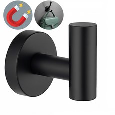 네오디움 초강력 자석 다용도 만능 후크, 모던, 1개, 블랙