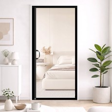 ROYAI ONE 안 찢어지는 현관 방충망 일체형 통자석 현관문 모기장 미세 방충망, 검정