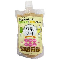 귀요떡알도 밀도 사용하지 않고 일본산 콩과 쌀기름으로 만든 두유마요 280g×2개, 1개