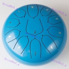 新款15音色空靈鼓 學生忘憂鼓 13音炫音鼓 梵音鼓 初學者樂器, 【10寸11音】-深藍色-早教推薦, 1個