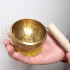 명상 볼 종 싱잉볼 8cm 파우치포함 불교 수양 유치원 학교