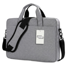 일상공식 심플 대용량 노트북 가방, 그레이, 1개
