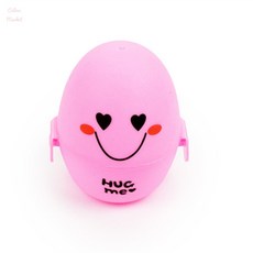 챌리나마켓 휴대용 계란 케이스 휴대용계란케이스1구, 블루