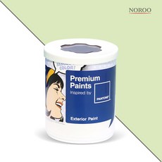 노루페인트 팬톤 외부용 실외 저광 페인트 1L, 12-0312 Lime Cream, 1개