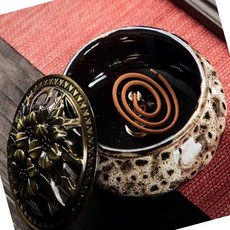 엠비아7 향로 블루 도자기모기향