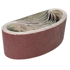 砂布環帶 4x36吋 砂帶機專用 砂帶條 砂布帶 沙帶圈 拋光打磨 環形砂布帶【A515】, 1個, J-400#