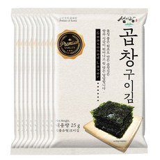 곱창김 /구이곱창김/조미구이곱창김/25g 10봉/바삭바삭 고소한맛, 10개, 25g