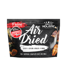 ABSOLUTE HOLISTIC Air Dried 狗鮮食肉片, 1個, 放牧牛+放牧鹿+綠貽貝+牛磺酸, 25g, 牛 + 鹿