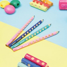 아트타운 리라 그루브 점보 연필 [B] (낱개), 민트
