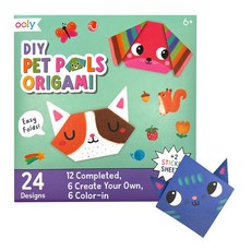 울리 DIY 페이퍼 키트 동물 오리가미 24종 & 스티커