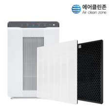 [에어클린존] 위닉스 제로2.0 시리즈 CAF-G0S6 공기청정기 호환 필터, H13헤파 + 활성탄 탈취 / SET, 1개