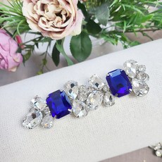 보석모티브 N-037, 금도금, 1개, 샤파이어