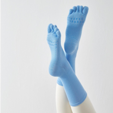 키프두잉 논슬립 발가락 롱삭스 필라테스 양말 3P