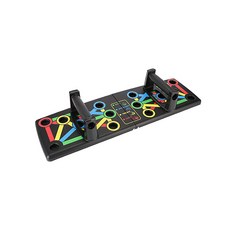 위즈맥스 올인원 18구 멀티 레인보우 푸쉬업보드 접이식 푸쉬업바