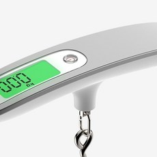 手提電子秤 小型吊鉤烘焙充電小秤, 1個, 電池白綠光稱重50Kg精準1剋