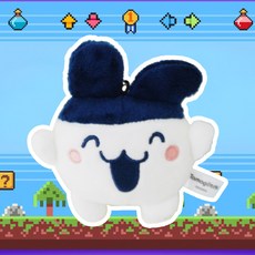 SANS 정품 다마고치 공식 굿즈 봉제 인형 키링 가방고리 참, 1개, 미미치, 10cm 1개, 미미치, 10cm