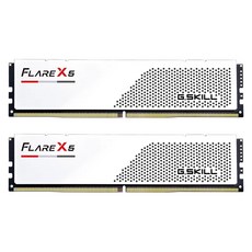 G.SKILL DDR5-6000 CL36 FLARE X5 J 화이트 패키지 (64GB(32Gx2)), 1세트