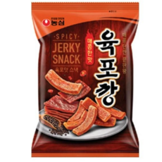 농심 육포깡 매콤한맛, 90g, 1개