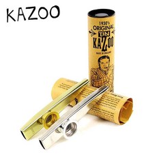 英國 Clarke 金屬卡祖笛 KAZOO 輕巧好攜帶 演奏表演皆宜, 金色, 1個