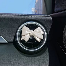 펄리본 차량용 석고방향제 자동차 신차선물 송풍구 차량용품 여성용, N. 진주활