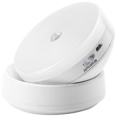 360도 무선 센서등 LED 현관 센서 등 붙이는 자석 조명 모션 동작 감지 스마트 계단 주방 부착 실내 인테리어, R99495Y(충전형 웜화이트광