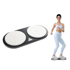 TV홈쇼핑 파워핏 슬렌더 트위스트 운동기구 복부 코어 홈트레이닝, 화이트+챠콜, 1개