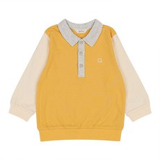 [아가방 가을]로이배색카라맨투맨(YELLOW)_01R531003