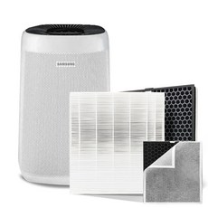 삼성 CFX-G100D 공기청정기 호환 필터 교체용 블루스카이 3000 6000 7000 CFX-C100D, 1개, 고급형 세트+보조필터 1매, G100D