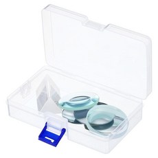 PATIKIL 광학 렌즈 1세트 6개 더블 볼록 오목 프리즘 거울 평면 투명