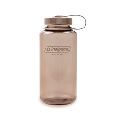 Nalgene 美國專業寬嘴水壺 1000ml 多色 登山健行水瓶, 摩卡, 1個