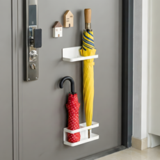 리니코 무타공 초강력 자석 우산꽂이, 화이트, 1개