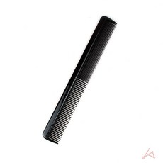 미용실 커트빗 전문가용 블랙 일자빗 남자 헤어 스타일링 빗