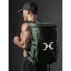 FITTERGEAR 運動健身包, 1個, 多功能防水後背包 軍綠色