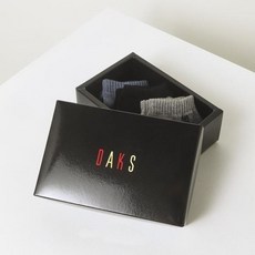 닥스 2331 [남성양말]로고자수 면혼방 발목양말 3족세트