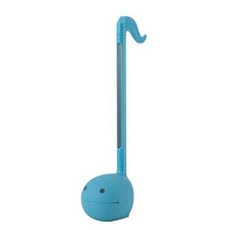별의커비 오타마톤 악기 음표 Otamatone 전자, 파란색 - 중간 + 스티커 + 드라이버