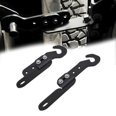 DarSeity RZR 이지 도어 래치(4.5" - 5.2" 6" 공기 흐름 부스터 통풍구 익스텐더 포함) 폴라리스 XP/XP4 1000 터보 터보 S 2014-2023 90