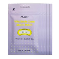 쯔르프르 비타 스마일존 마이크로패치 팔자주름 눈밑 1set, 5개, 1개입