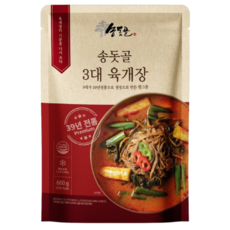 송돗골 3대 육개장, 600g, 4개