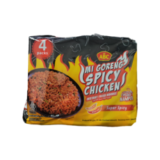 ABC봉지라면-미고랭 셀레라 남폴4in1 (미고랭 스파이시 치킨맛) 320g