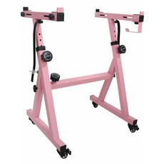 건반 2단스탠드 다이 랙 키보드 선반 거치대 거치 브래킷, 05.Z형키보드스탠드(발받침핑크)