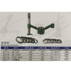 汽車零件切削機, 1個