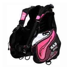 島嶼潛水 PROBLUE LAND MARK UT 旅行浮力調整背心，輕巧耐用，浮力可調，多口袋設計, 粉紅