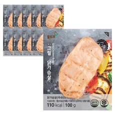 풀토래 통닭가슴살 뉴그릴 10팩 세트 100%국내산 식사대용, 100g, 10개