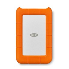 LaCie R ed USB-C 5TB 휴대용 외장 하드 드라이브 낙하 충격 먼지 방수 Mac 및 PC용(STFR5000800)