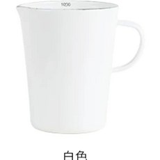 법랑 계량 컵 북유럽 머그잔 화이트 용기 빈티지 저그 에나멜 1000ml, B. 1000ML 화이트