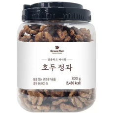 Green Nut 焦糖核桃 800公克 香甜酥脆韓國點心, 800g, 1個