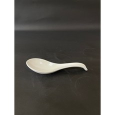 東昇瓷器 大同強化瓷器咖啡匙 P7408, 1個, P3908彎柄湯匙長14cm