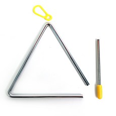 엘리스악기 트라이앵글 / 리듬악기, 1개, 실버
